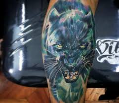 Although it is aggressive, it is also a fiercely loving and caring parent. Black Panther Tattoo By Brian Constanza Post 26461