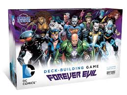 Game description from the publisher: Dc Deck Building Game Forever Evil Dorkadia