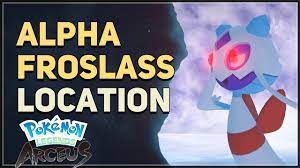 Alpha Froslass Location Pokemon Legends Arceus - YouTube