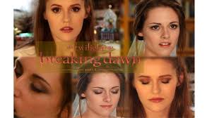 bella swan wedding makeup breaking