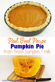 make pumpkin pie from fresh pumpkin