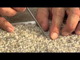 how to repair berber carpet snag