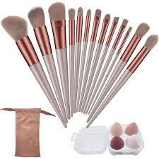 13 pcs makeup brushes set with beauty