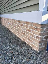 Outdoor Performance Of Faux Brick And Stone