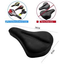Gel Bike Seat Cover Padded Bicycle
