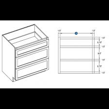 kcd shaker drawer base cabinet