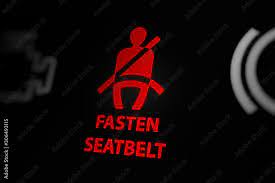 Fasten Seat Belt Warning Light On Car