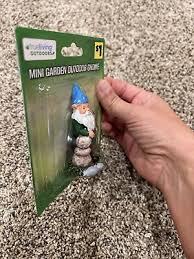 Trueliving Mini Outdoor Garden Gnome