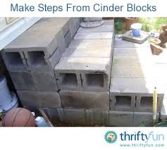 Diy Cinder Block Steps For Your Outdoor