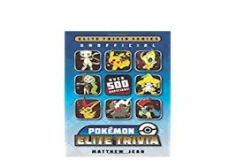 What island is the setting for the game pokemon quest? Epub Pokemon Elite Trivia Over 500 Questions Elite Trivia Series