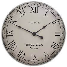 Personalized Wall Clocks By Wooster