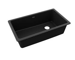 Maybe you would like to learn more about one of these? Elkay Quartz Classic 33 X 18 3 4 X 9 1 2 Single Bowl Undermount Sink Black