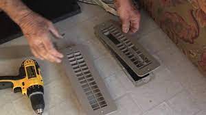rv heating replace floor register