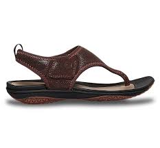 hush puppies brown flat sandals for