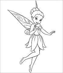 30 tinkerbell coloring pages free