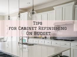 tips for cabinet refinishing on budget