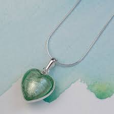 Murano Glass Heart Pendant