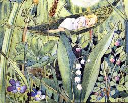 Thumbelina Fairy Tales Fine Art Print