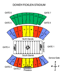Dowdy Ficklen Stadium Seating Chart Ticket Solutions