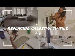 diy floor makeover replacing carpet