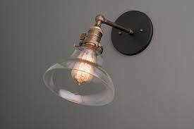 Edison Bulb Sconce Mirror Light Glass