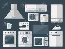 Great news!!!you're in the right place for kitchen electrical appliances. Home Appliances Vector Domestic Household Equipment Kitchen Electrical Stock Photo Picture And Royalty Free Image Image 101446104