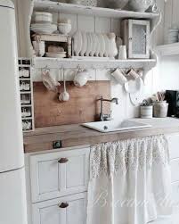 Whitewashed furniture looks very well with white washed brick or wooden walls. 40 Awesome Shabby Chic Kitchen Designs Cottage Style Kitchen Shabby Chic Kitchen Decor Chic Kitchen
