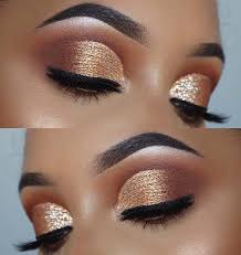 This look incorporates eyeshadows with both it combines a dramatic matte black cat eye with shimmery silver eyeshadow across the lid to produce a beautiful, blended look perfect for a formal night out. 23 Easy Step By Step Eyeshadow Tutorials For Beginners
