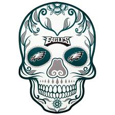 Grab your philadelphia eagles tickets and head over to lincoln financial field to be a part of your team's home. Applied Icon Nfl Philadelphia Eagles Outdoor Skull Graphic Small Nfos2501 The Home Depot