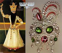trere of jewels iran royal holiday
