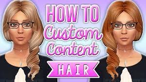 custom content hair recolors