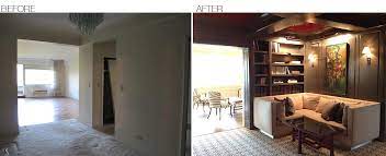 before after area interior design
