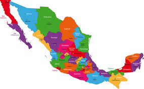 mexico and central america map images