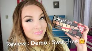 smashbox photo matte eyes palette