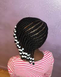 These ghana braids are styled into a simple but chic high bun that. The 11 Cutest Box Braids For Kids In 2020