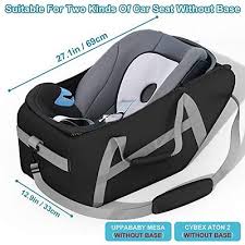 Padded Car Seat Travel Bag Infant Car