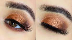 bronze eye makeup tutorial in tamil