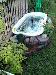 20 Diy Bathtub Garden Pond With Vintage