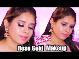 wedding guest rose gold makeup tutorial