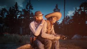 This actually happened in-game, never realised they were so close. : r/ reddeadredemption