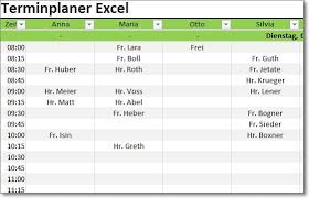 Ich gab der tabelle einen tollen . Terminplaner Als Excel Vorlage Alle Meine Vorlagen De