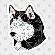 Siberian Husky Sticker Teepublic