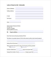 9 letter of intent templates free