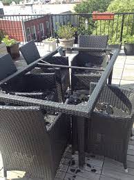 Patio Table Shattered What Now
