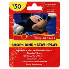 It did arrive at their home in a timely manner. Disney 50 Gift Card 1 Ct Fred Meyer