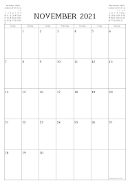 Free print online 2021 us calendar with 12 months on one page. Simple Printable Blank Monthly Calendar And Planner For November 2021 A4 A5 And A3 Pdf And Png Templates 7calendar