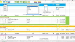 task tracker spreadsheet