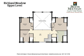 Richland Meadow Log Home Floor Plan