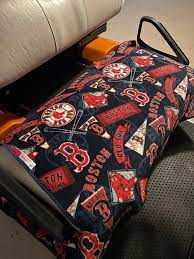 Golf Cart Seat Cover Boston Red Sox