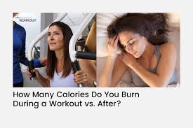 burn more calories during a workout vs